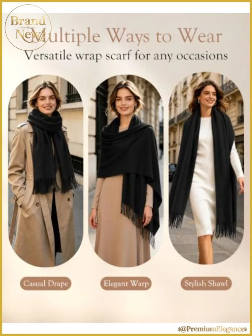N/A elegant pashmina